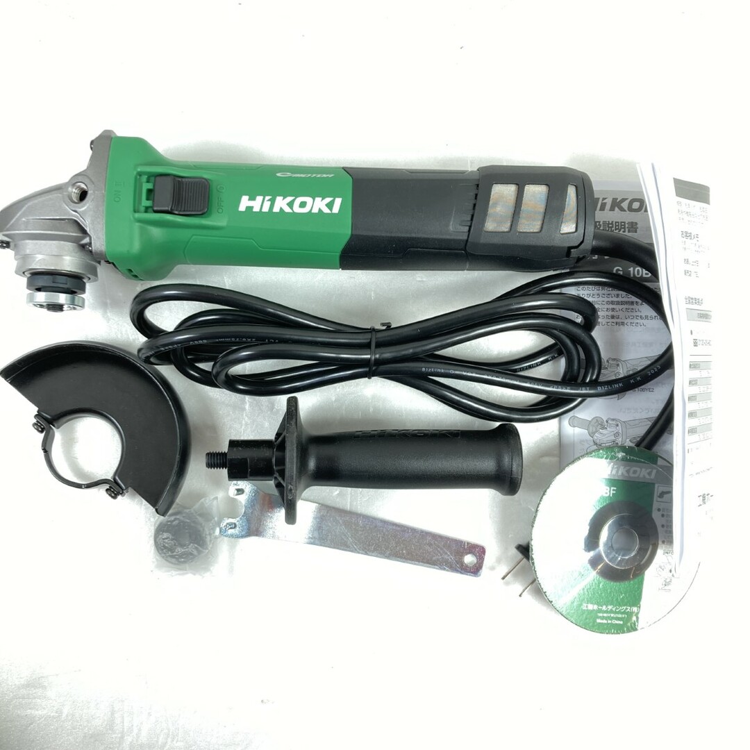 HiKOKI ハイコーキ 100mm 電子ディスクグラインダ コード式 (3 HiKOKI ハイコーキ 100mm 電子ディスクグラインダ コード式 (3