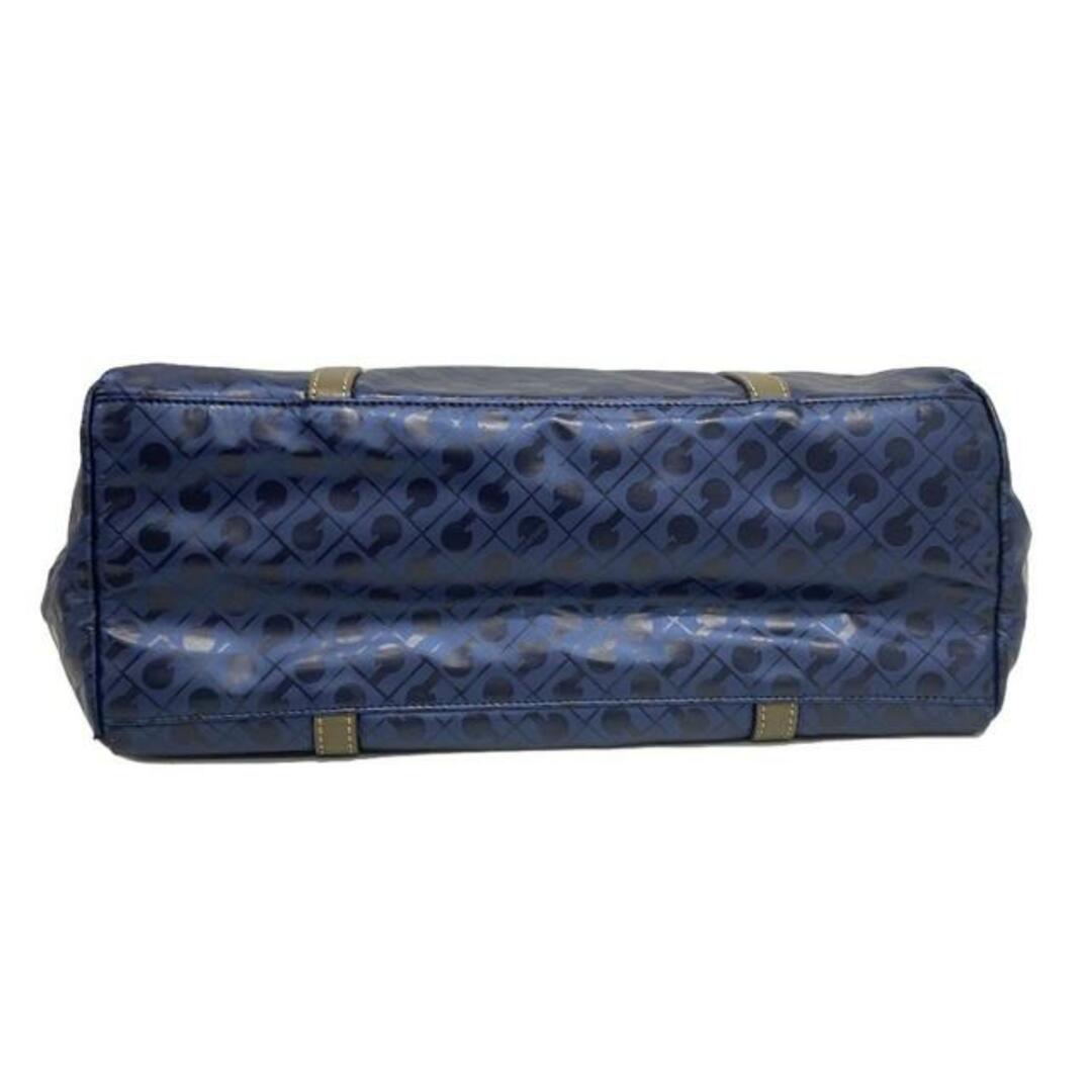 GHERARDINI(ゲラルディーニ) トートバッグ - ネイビー×カーキ レザー GHERARDINI(ゲラルディーニ) トートバッグ - ネイビー×カーキ レザー
