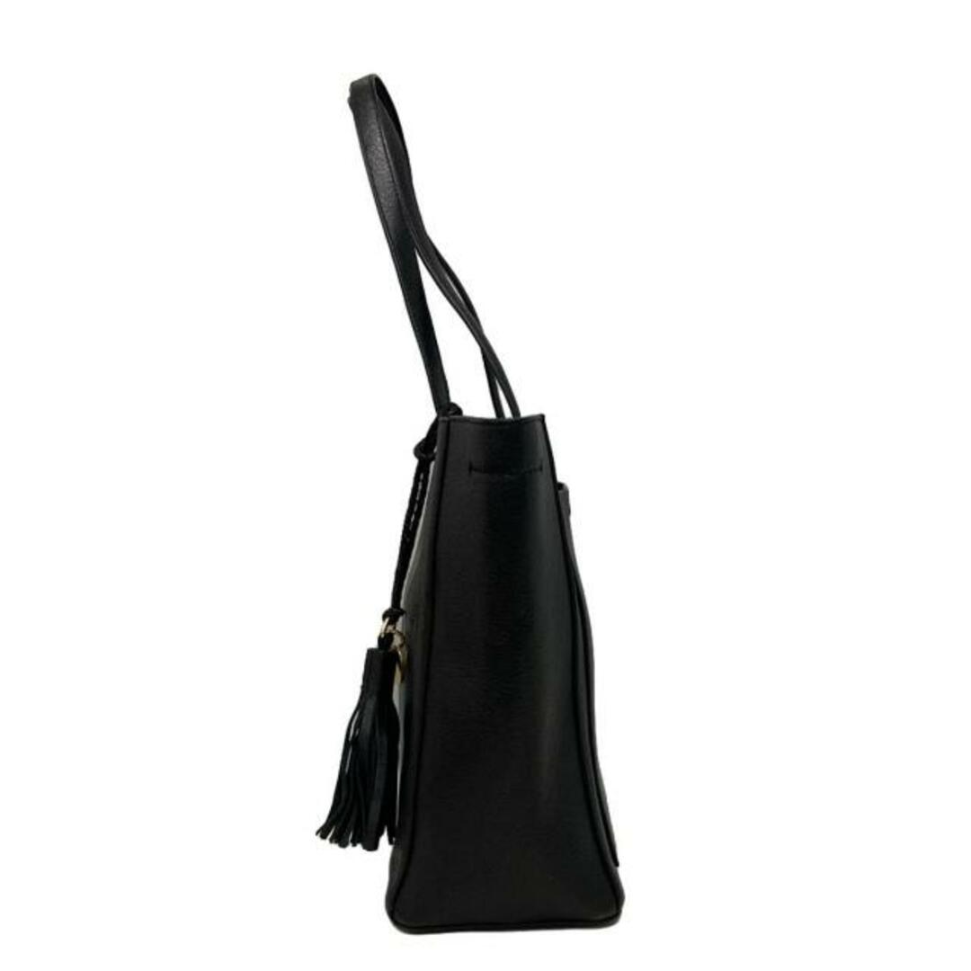 COLE HAAN(コールハーン) トートバッグ美品 - 黒 レザー COLE HAAN(コールハーン) トートバッグ美品 - 黒 レザー