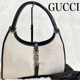 GUCCI - 希少 GUCCI グッチ ジャッキー ハーフムーン ワン GUCCI - 希少 GUCCI グッチ ジャッキー ハーフムーン ワン