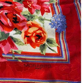 モラビト(MORABITO)のMORABITO 花柄ストール(ストール/パシュミナ)