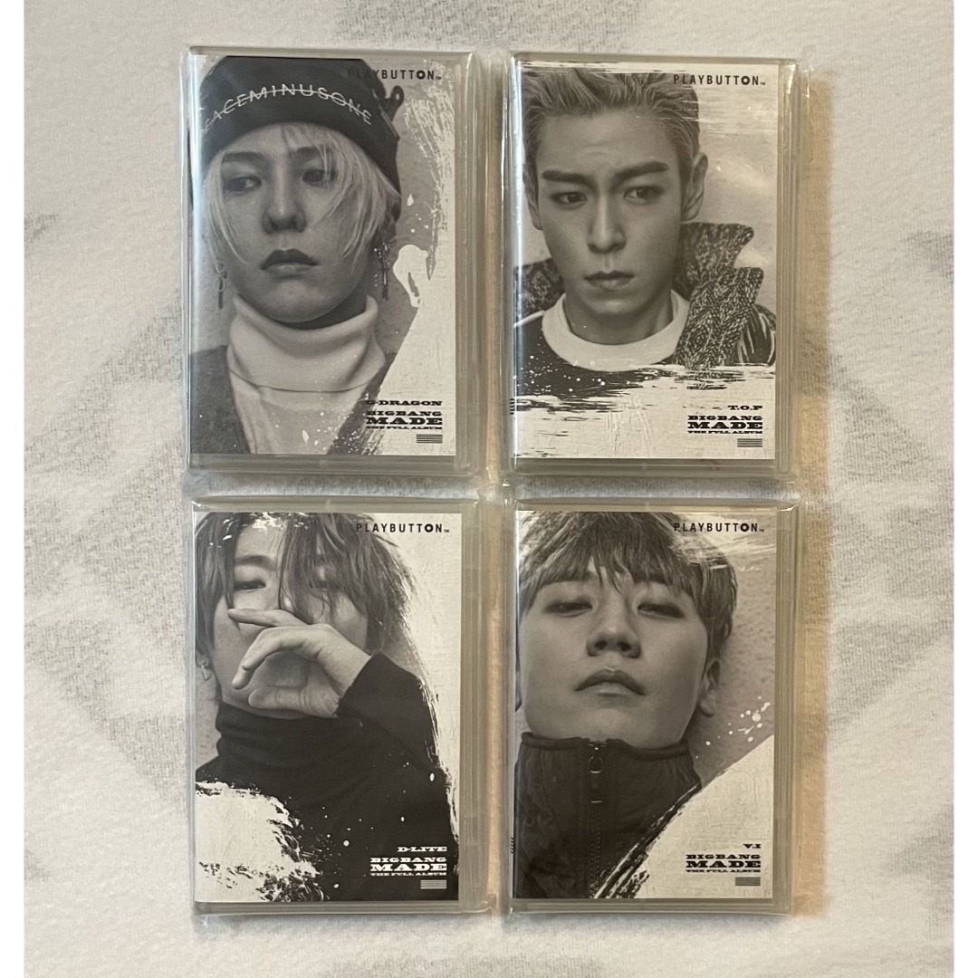 BIGBANG PLAYBUTTON 4点 MADE BIGBANG PLAYBUTTON 4点 MADE