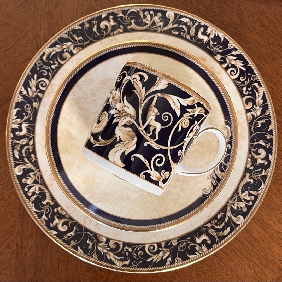 WEDGWOOD - 【レア美品】ウェッジウッド☆コーヌコピア☆トリオ WEDGWOOD - 【レア美品】ウェッジウッド☆コーヌコピア☆トリオ
