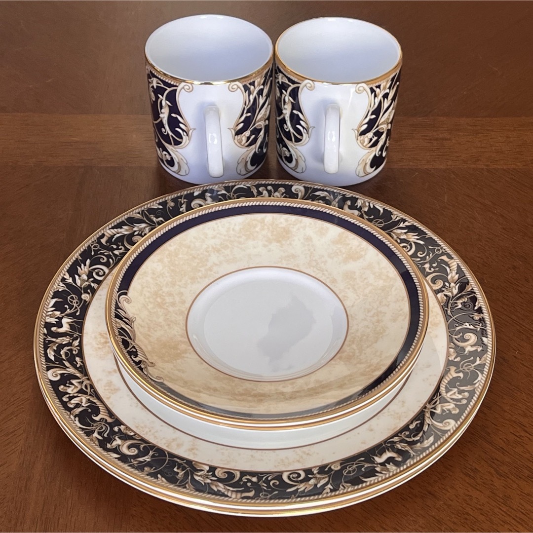 WEDGWOOD - 【レア美品】ウェッジウッド☆コーヌコピア☆トリオ WEDGWOOD - 【レア美品】ウェッジウッド☆コーヌコピア☆トリオ