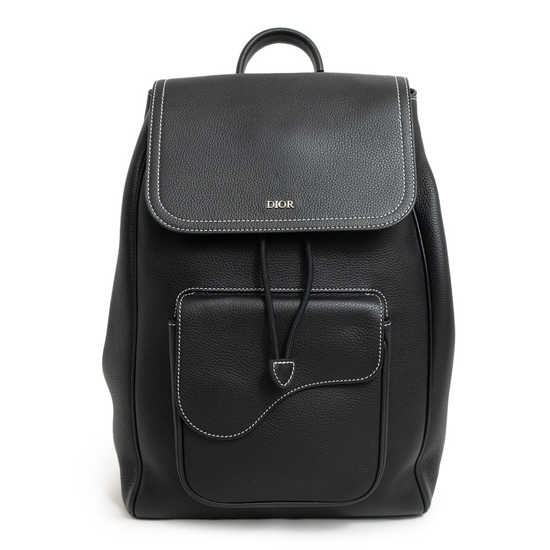 レア】Dior/ディオール サドル リュック・デイパック ブラック レア】Dior/ディオール サドル リュック・デイパック ブラック