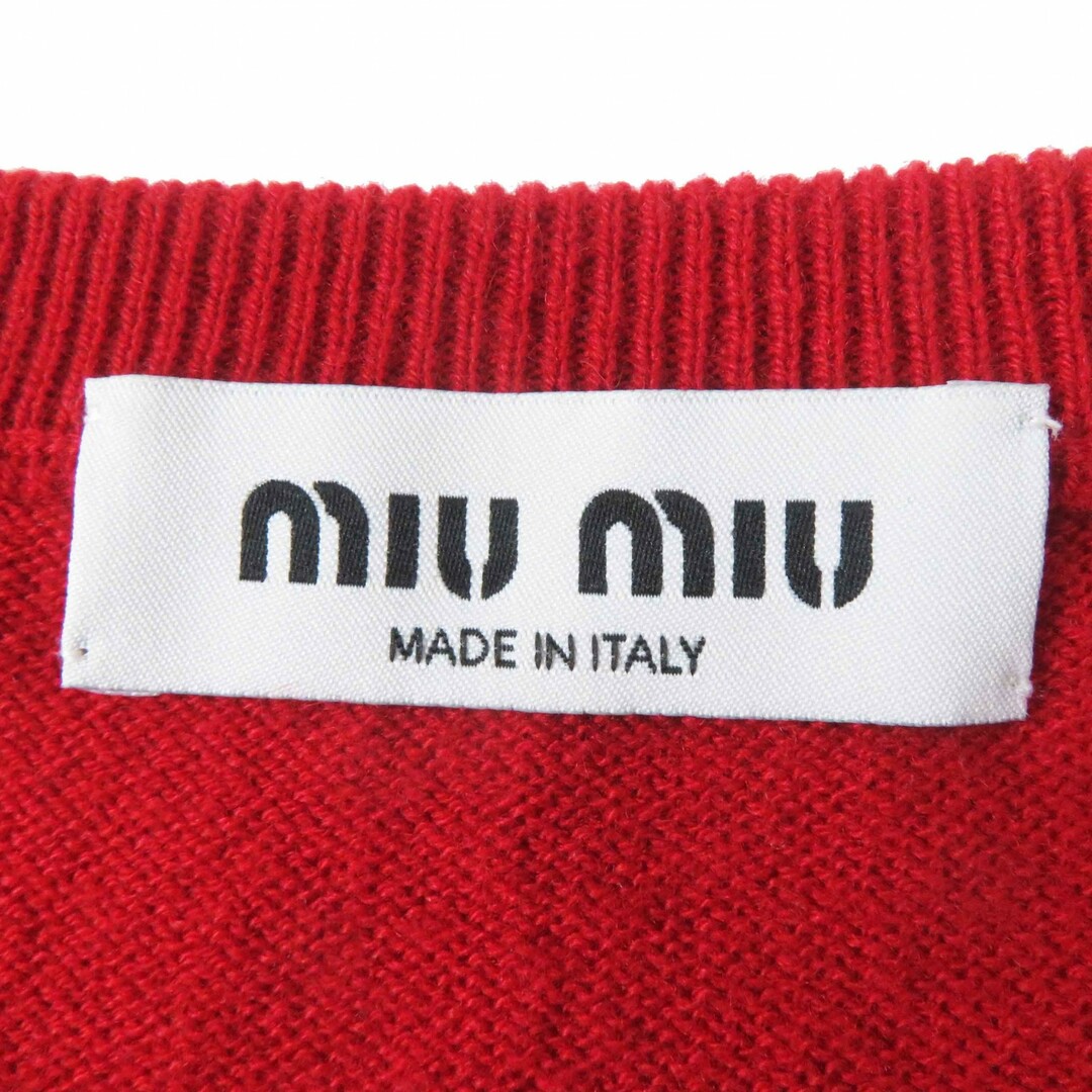 MIU MIU - 美品◎MIUMIU ミュウミュウ 22AW MML691 カシミヤ