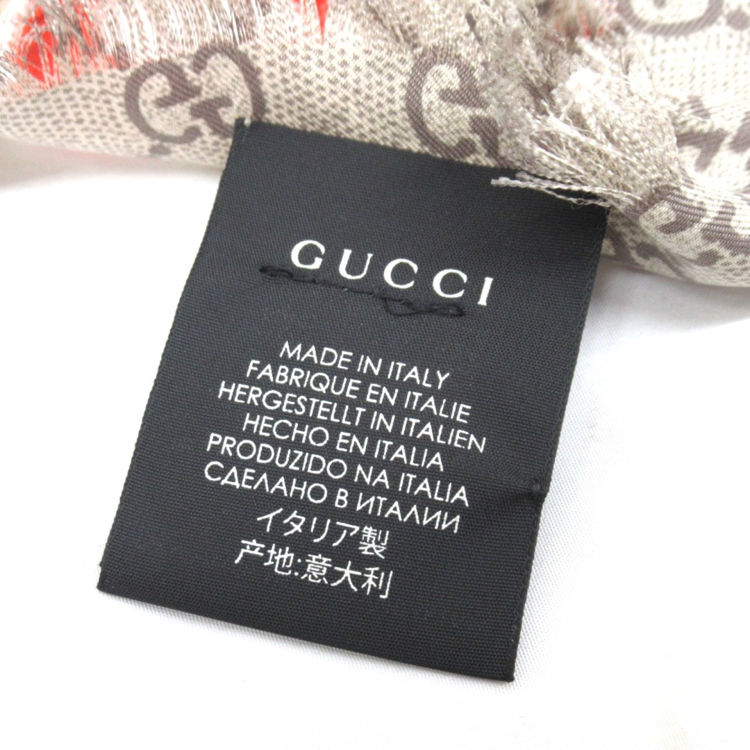 GUCCI - グッチ ストール GG スカーフ スペースアニマル KR41721 GUCCI - グッチ ストール GG スカーフ スペースアニマル KR41721