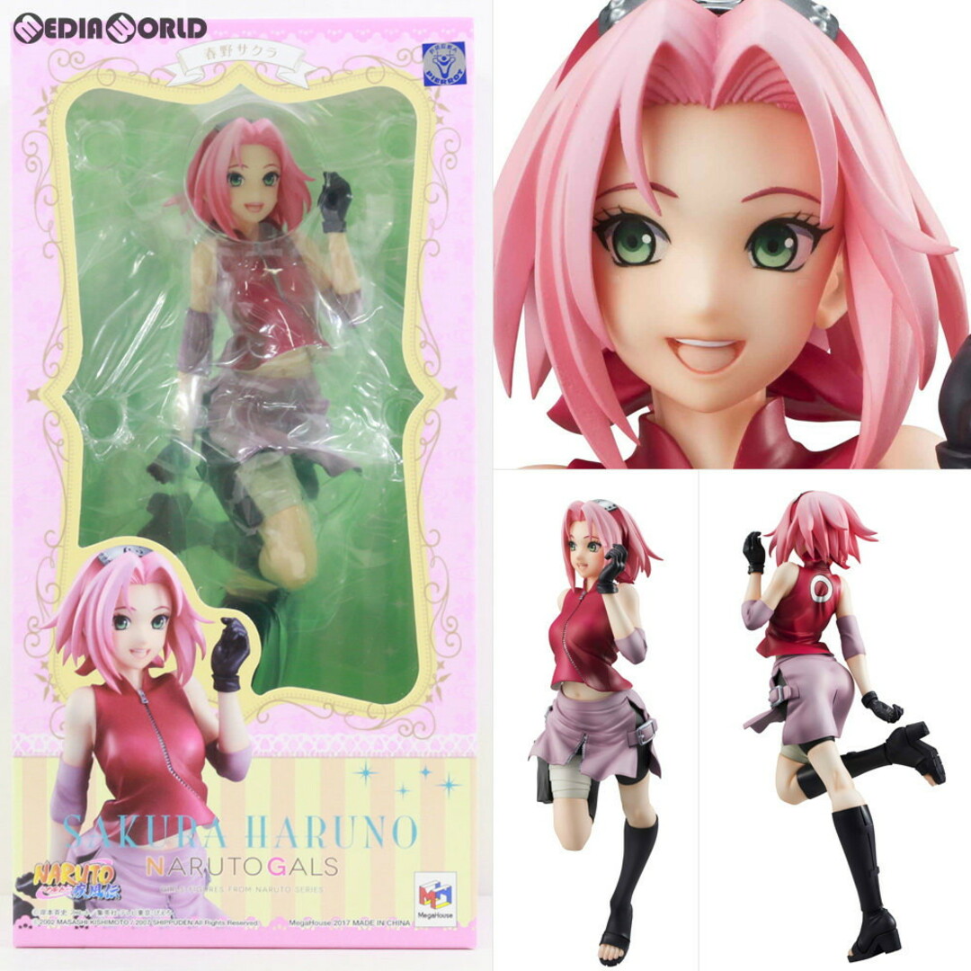 MegaHouse(メガハウス)のNARUTOギャルズ 春野サクラ NARUTO-ナルト- 疾風伝 完成品 フィギュア メガハウス エンタメ/ホビーのフィギュア(アニメ/ゲーム)の商品写真