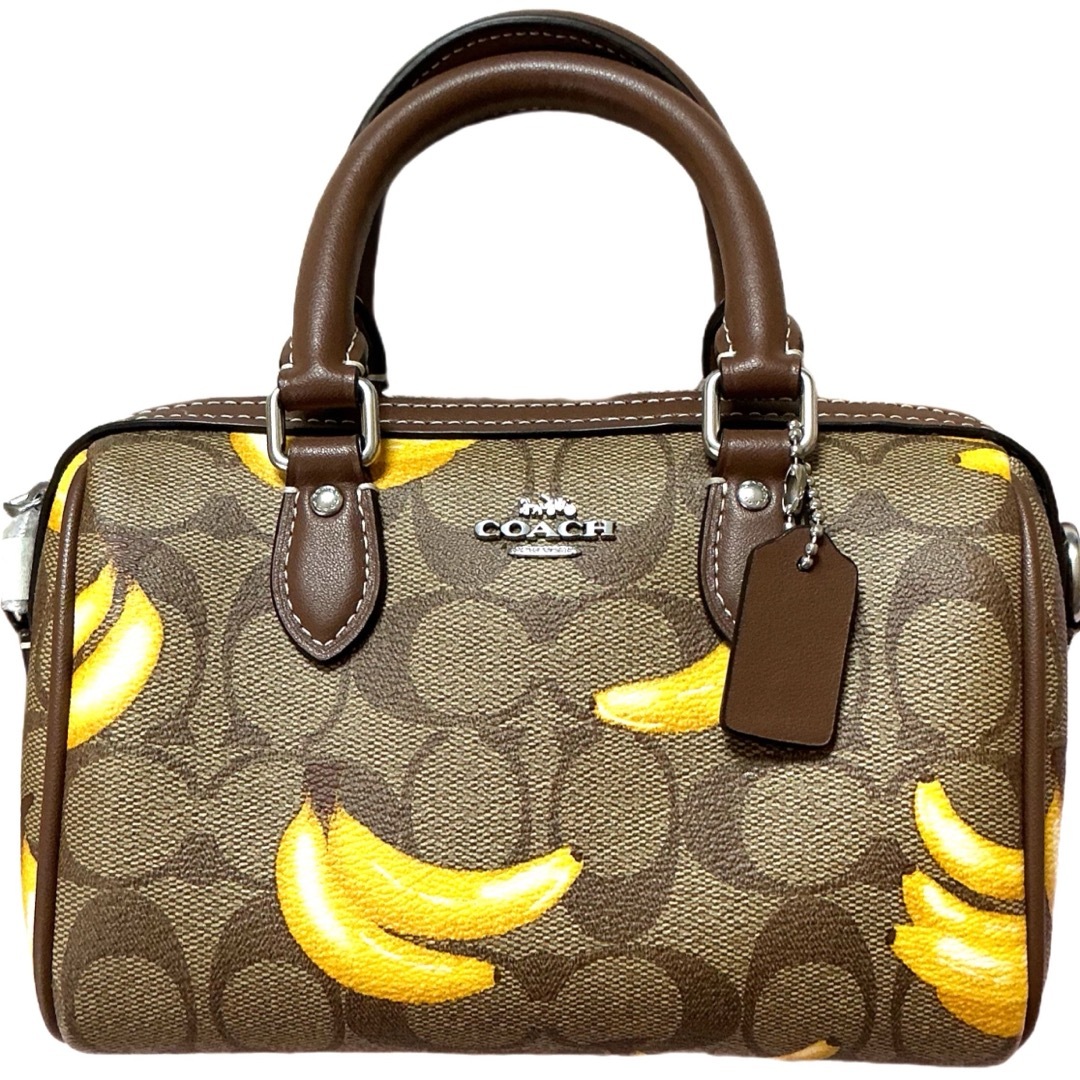 コーチCOACH2wayミニボストン美味しいそうなバナナ2way コーチCOACH2wayミニボストン美味しいそうなバナナ2way