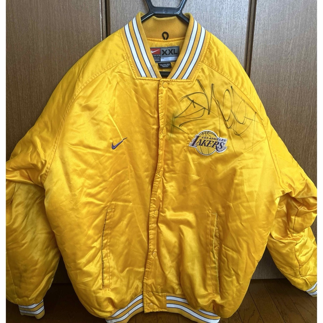 NBA NIKE ×レイカーズスタジアムジャンパーXXLスタジャンY2K NBA NIKE ×レイカーズスタジアムジャンパーXXLスタジャンY2K