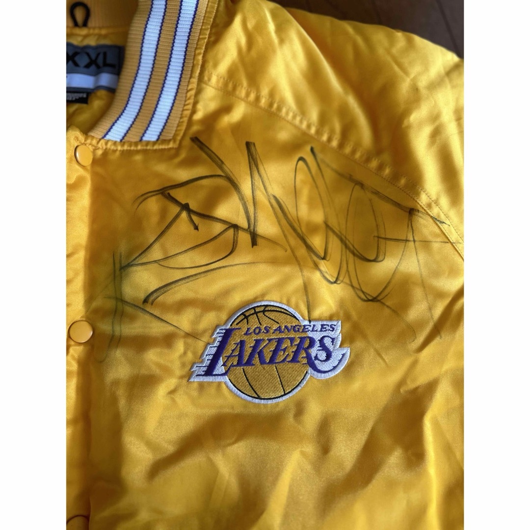 NBA NIKE ×レイカーズスタジアムジャンパーXXLスタジャンY2K NBA NIKE ×レイカーズスタジアムジャンパーXXLスタジャンY2K
