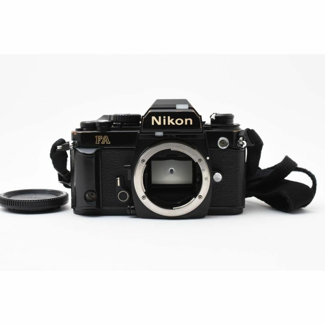 Nikon - 美品 NIKON FA ブラック フィルムカメラ モルト新品交換 Nikon - 美品 NIKON FA ブラック フィルムカメラ モルト新品交換