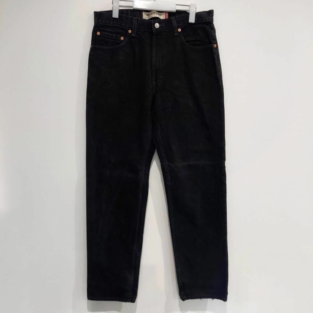 Levi's - リーバイス550 W33 ブラックデニムパンツ 黒 ボトム 00s 12536