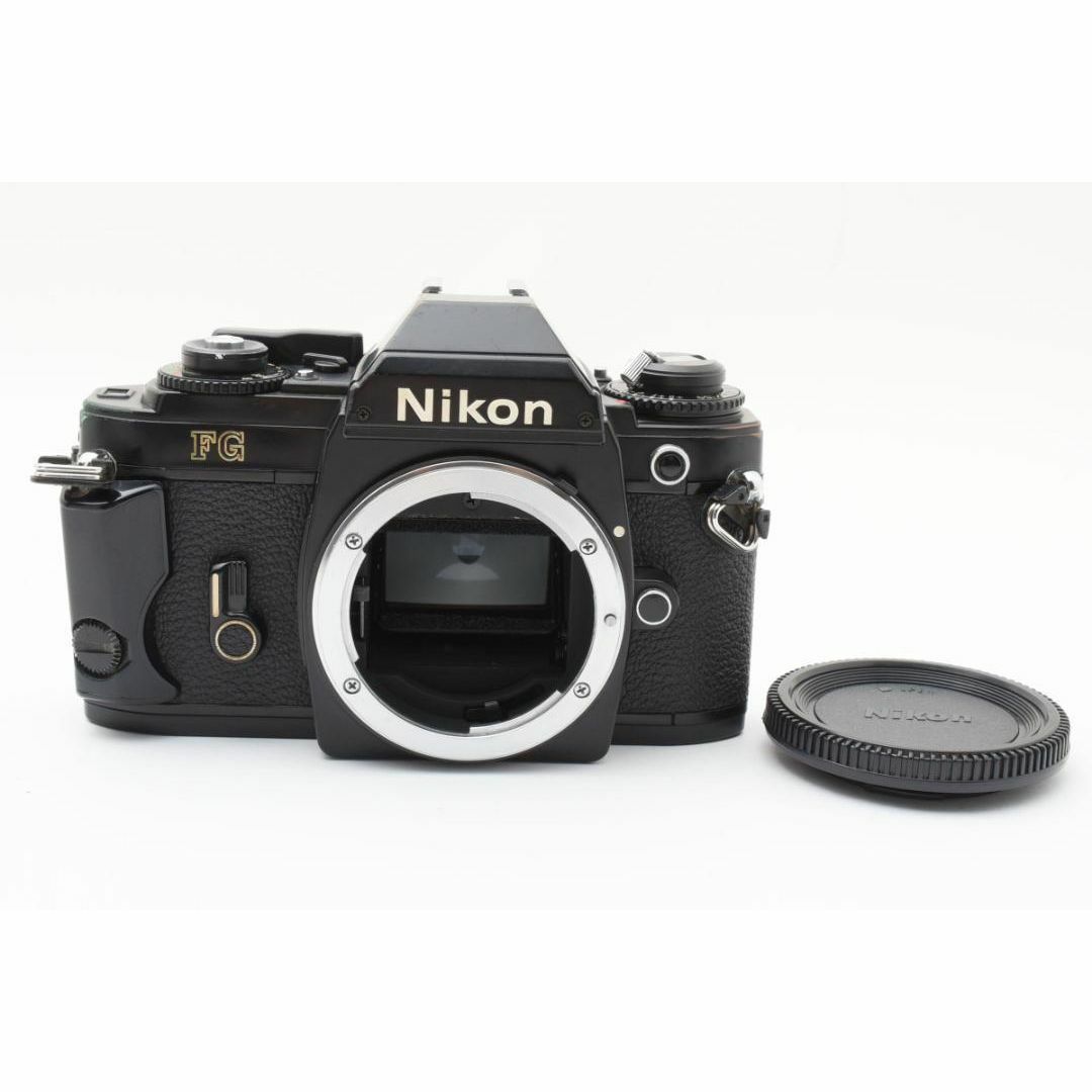 Nikon - 美品 NIKON FG ブラック フィルムカメラ モルト新品交換 Nikon - 美品 NIKON FG ブラック フィルムカメラ モルト新品交換