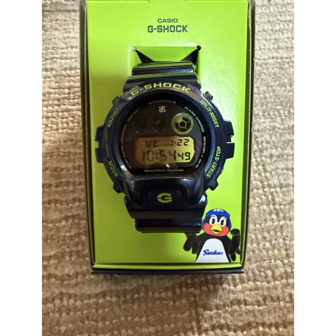 G-SHOCK DW-6900ヤクルトスワローズ つば九郎 G-SHOCK DW-6900ヤクルトスワローズ つば九郎