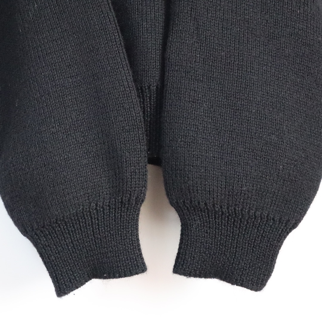 90s】WTAPS 40%uparmored／ニット ハーフジップ 無地 短丈