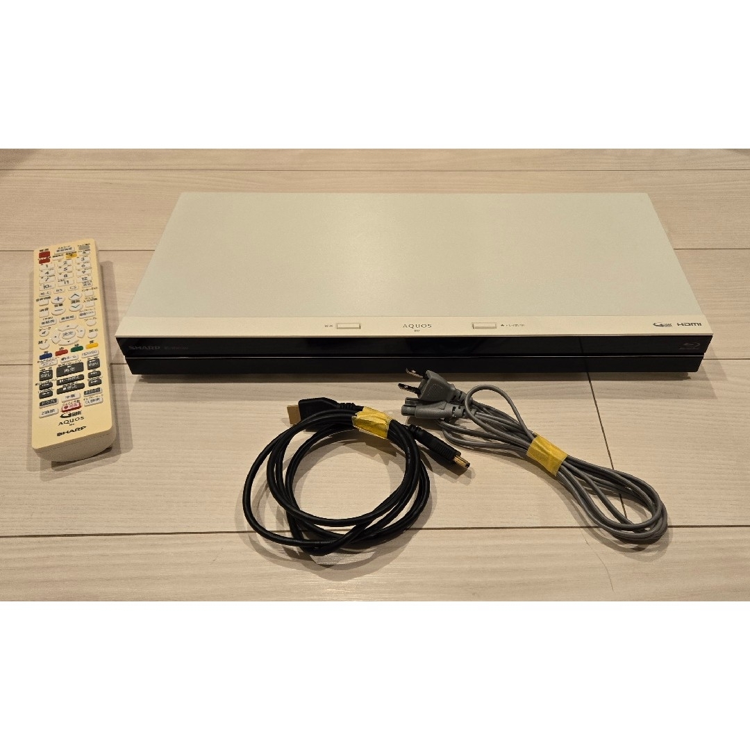 SHARP ブルーレイディスクレコーダー BD-WW1200 ホワイト SHARP ブルーレイディスクレコーダー BD-WW1200 ホワイト