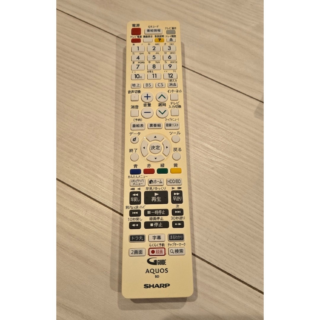 SHARP ブルーレイディスクレコーダー BD-WW1200 ホワイト SHARP ブルーレイディスクレコーダー BD-WW1200 ホワイト
