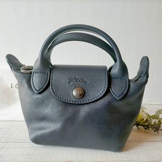 LONGCHAMP - 【新品未使用】ロンシャン キュイールXS ネイビー LONGCHAMP - 【新品未使用】ロンシャン キュイールXS ネイビー