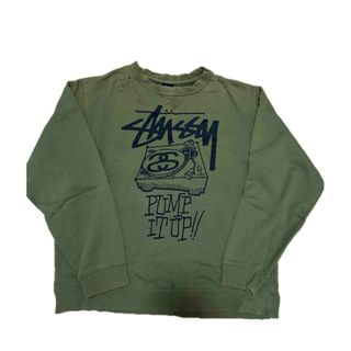 STUSSY(スウェット ・ グリーン・カーキ/緑色系)のフリマ STUSSY(スウェット ・ グリーン・カーキ/緑色系)のフリマ