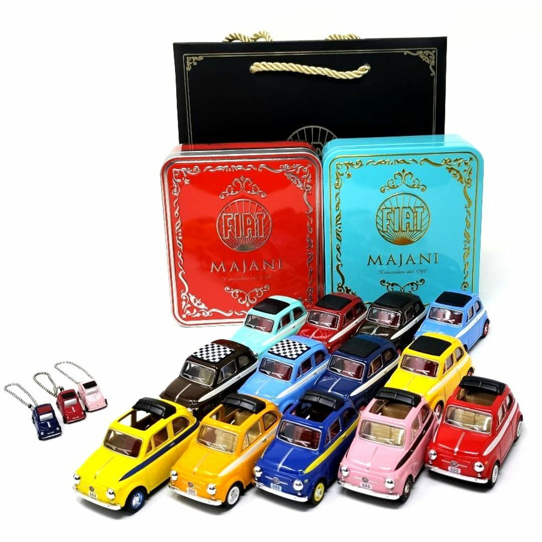 13台セット　Majani マイアーニ 　1/48フィアット500★超オマケ付き
