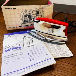 SANYO - 新品未使用 SANYO ハローキティ スチームアイロン A SANYO - 新品未使用 SANYO ハローキティ スチームアイロン A