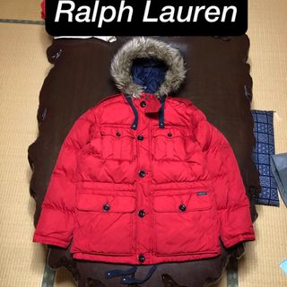 POLO RALPH LAUREN(ダウンジャケット ・ レッド/赤色系)の POLO RALPH LAUREN(ダウンジャケット ・ レッド/赤色系)の