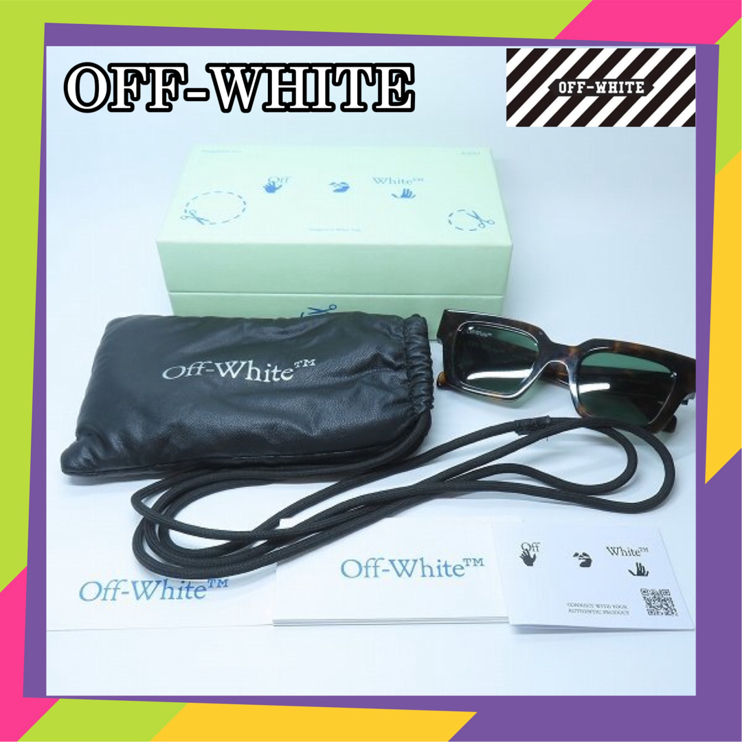 OFF-WHITE オフホワイト サングラス ブラウン OFF-WHITE オフホワイト サングラス ブラウン
