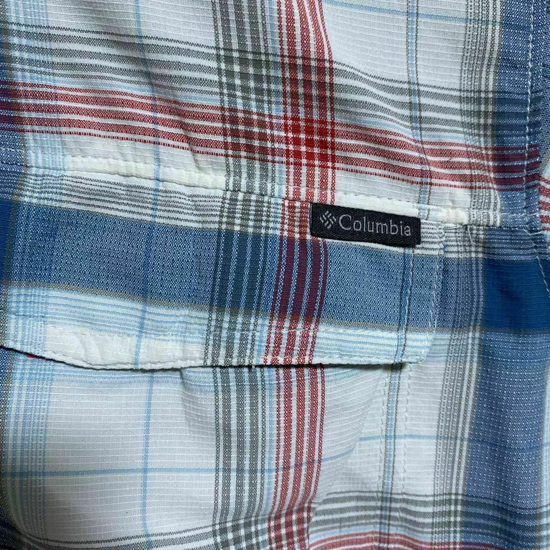 Columbia - コロンビア メンズ 半袖シャツ チェック柄 ビッグ Columbia - コロンビア メンズ 半袖シャツ チェック柄 ビッグ