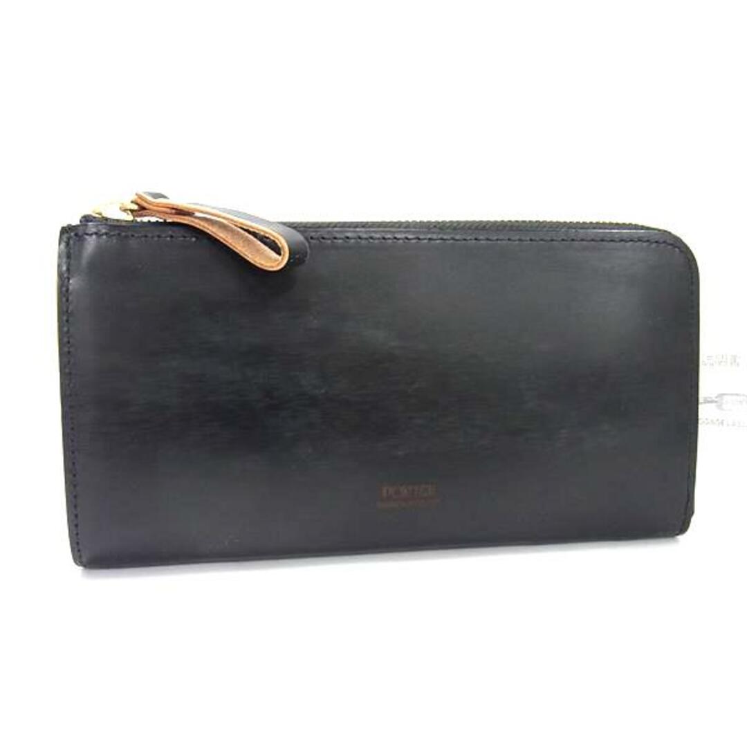 □極美品□ PORTER ポーター フィルム レザー L字ファスナー 長 □極美品□ PORTER ポーター フィルム レザー L字ファスナー 長