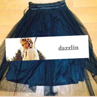 ダズリン(dazzlin)のdazzlin チュールスカート(ロングスカート)