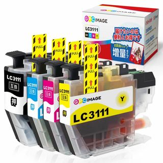 GPC Image LC3111-4PK 互換インクカートリッジ LC3111 (PC周辺機器)