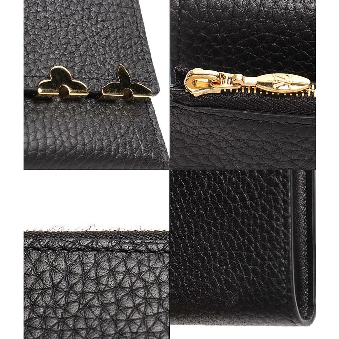 LOUIS VUITTON - ルイヴィトン 二つ折り財布 ゴールド金具 ポルトフォイユ カプシーヌ コンパクト トリヨンレザー ノワール M82764 レディース Louis Vuittonの通販 by Rehello by BOOKOFF|ルイヴィトンならラクマ LOUIS VUITTON - ルイヴィトン 二つ折り財布 ゴールド金具 ポルトフォイユ カプシーヌ コンパクト トリヨンレザー ノワール M82764 レディース Louis Vuittonの通販 by Rehello by BOOKOFF|ルイヴィトンならラクマ