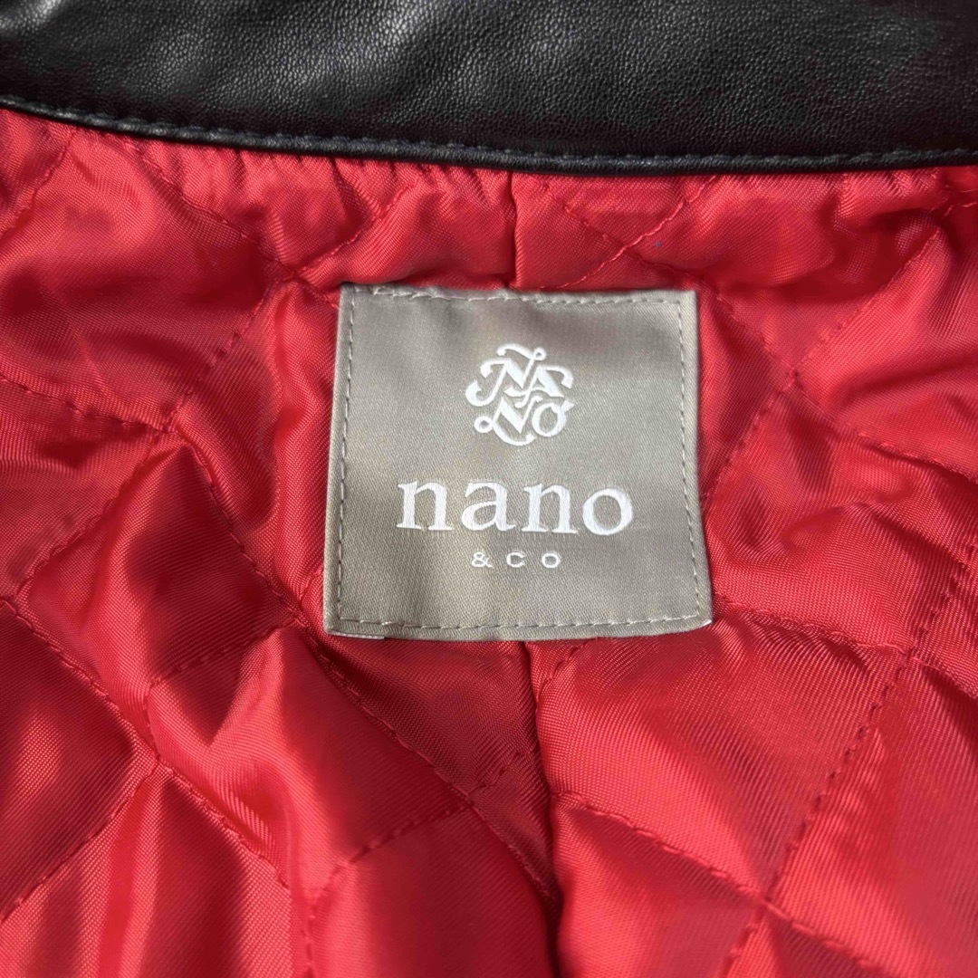 nano・universe - ✨極美品✨ナノユニバース ダブルライダース nano・universe - ✨極美品✨ナノユニバース ダブルライダース
