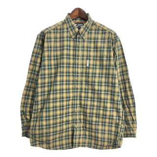 コロンビア(Columbia)のColumbia コロンビア X.C.O. ボタンダウン 長袖シャツ アウトドア チェック マルチカラー (メンズ L) 中古 古着 T0834(シャツ)