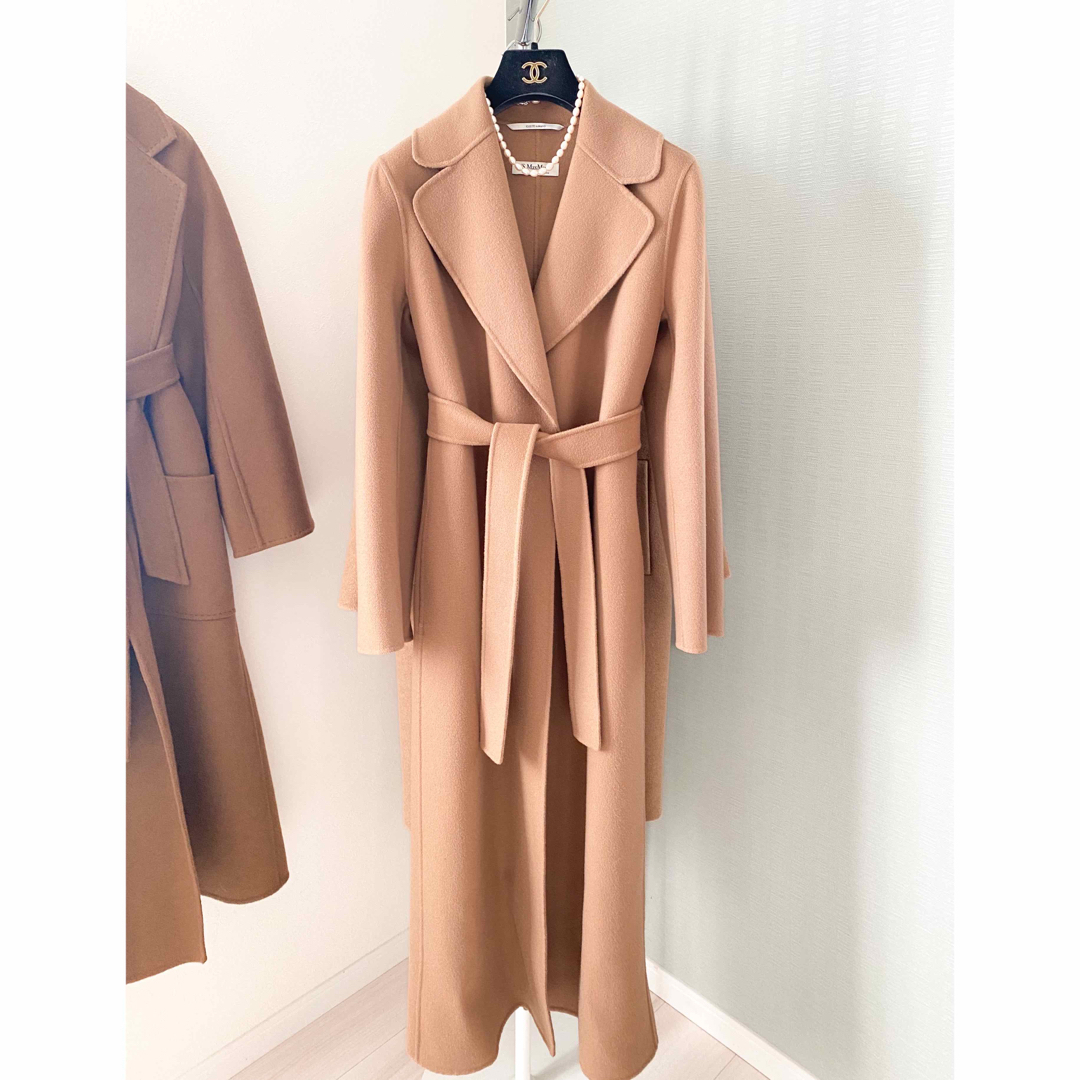 美品】'S Max Mara ピュアウールダブルフェイスコート アイス 口コミ