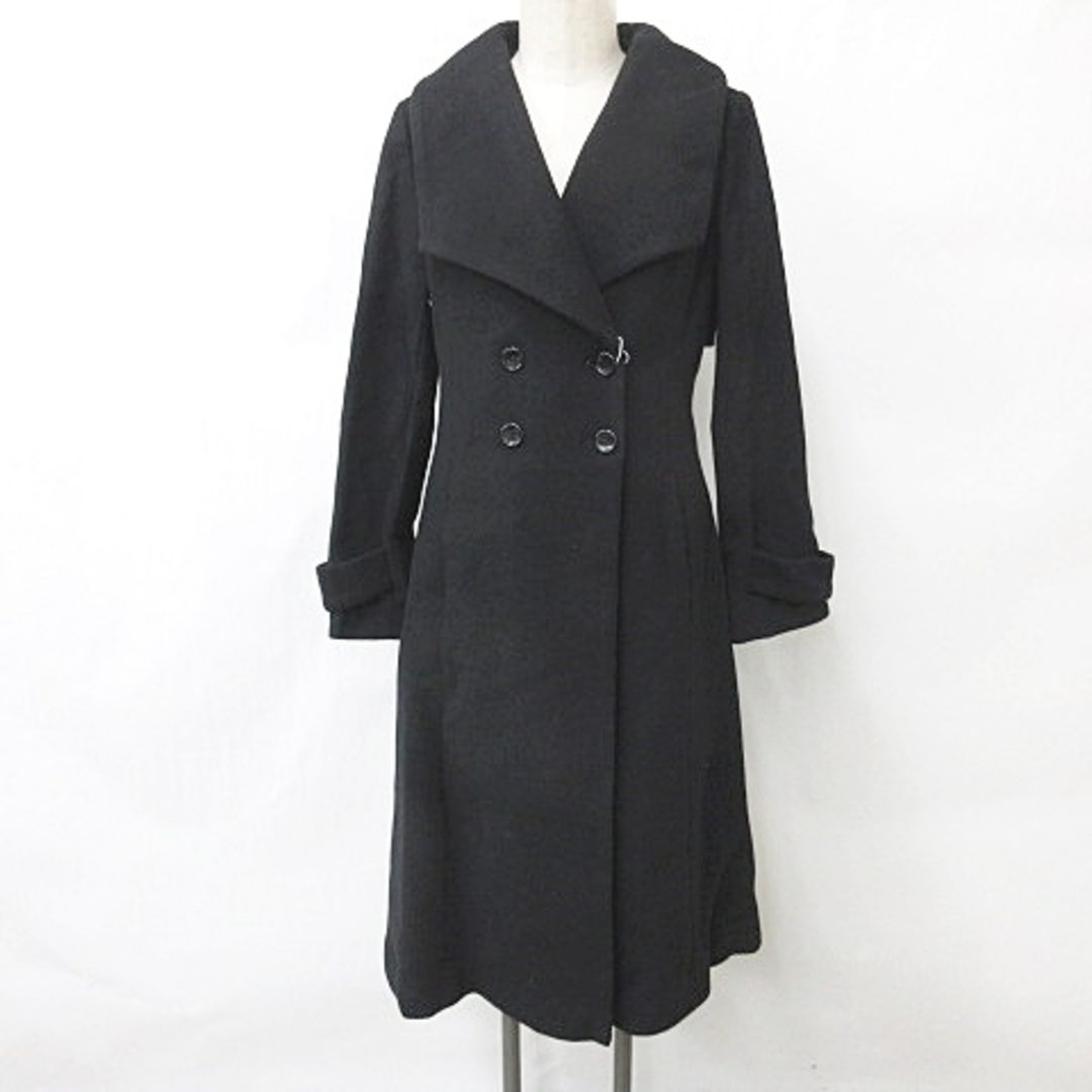 PROPORTION BODY DRESSING - プロポーション ボディドレッシング コート ロング オープンカラー 黒 S
