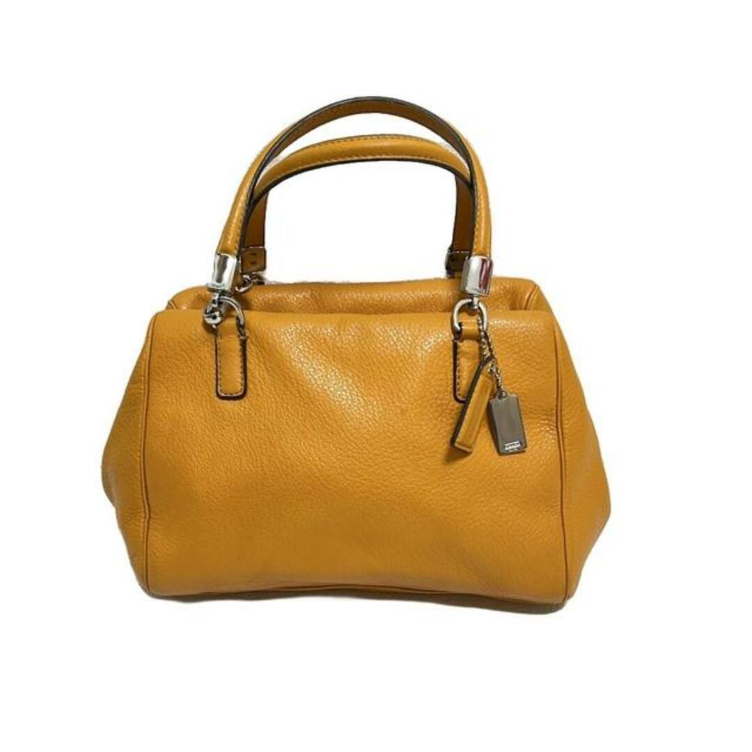 COACH(コーチ) ハンドバッグ - オレンジ ミニバッグ レザー COACH(コーチ) ハンドバッグ - オレンジ ミニバッグ レザー