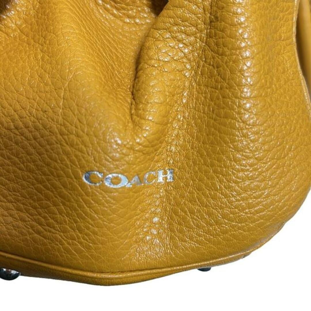 COACH(コーチ) ハンドバッグ - オレンジ ミニバッグ レザー COACH(コーチ) ハンドバッグ - オレンジ ミニバッグ レザー