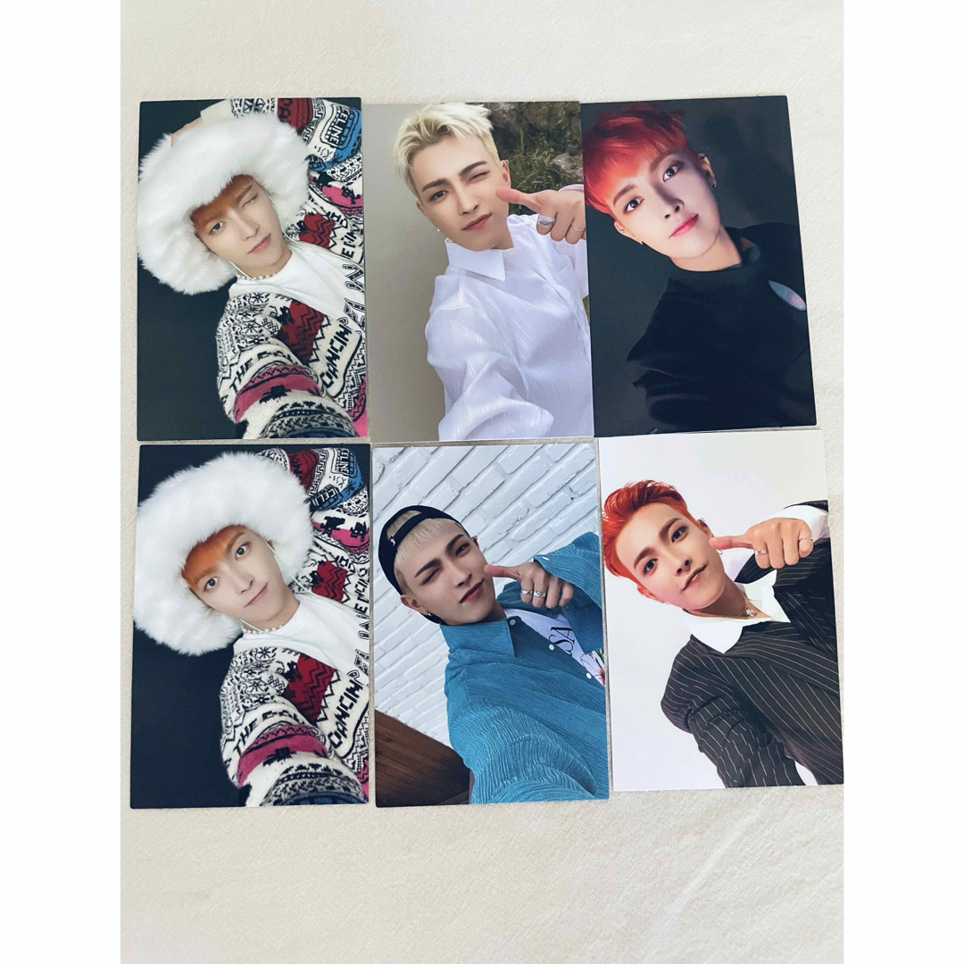 ワールド オンラインストア ATEEZ FEVER 6枚 トレカ 封入 ホンジュン Part.3 タレントカード