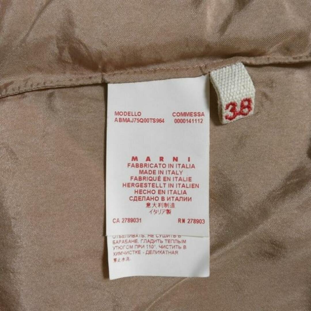 MARNI(マルニ) ワンピース サイズ38 S レディース - カーキ MARNI(マルニ) ワンピース サイズ38 S レディース - カーキ
