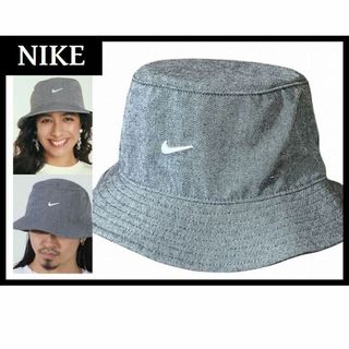 NIKE - M/L 新品 ナイキ 23ss スウォッシュ 刺繍 ロゴ バケット ハット ③