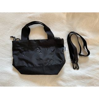 ドリフター(Drifter)の美品！Drifter USA 黒 ナイロンバッグ(ハンドバッグ)