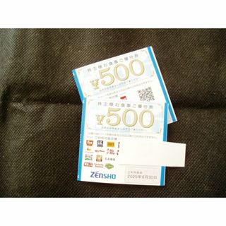 すき家　株主優待　1000円分　L1-1(レストラン/食事券)