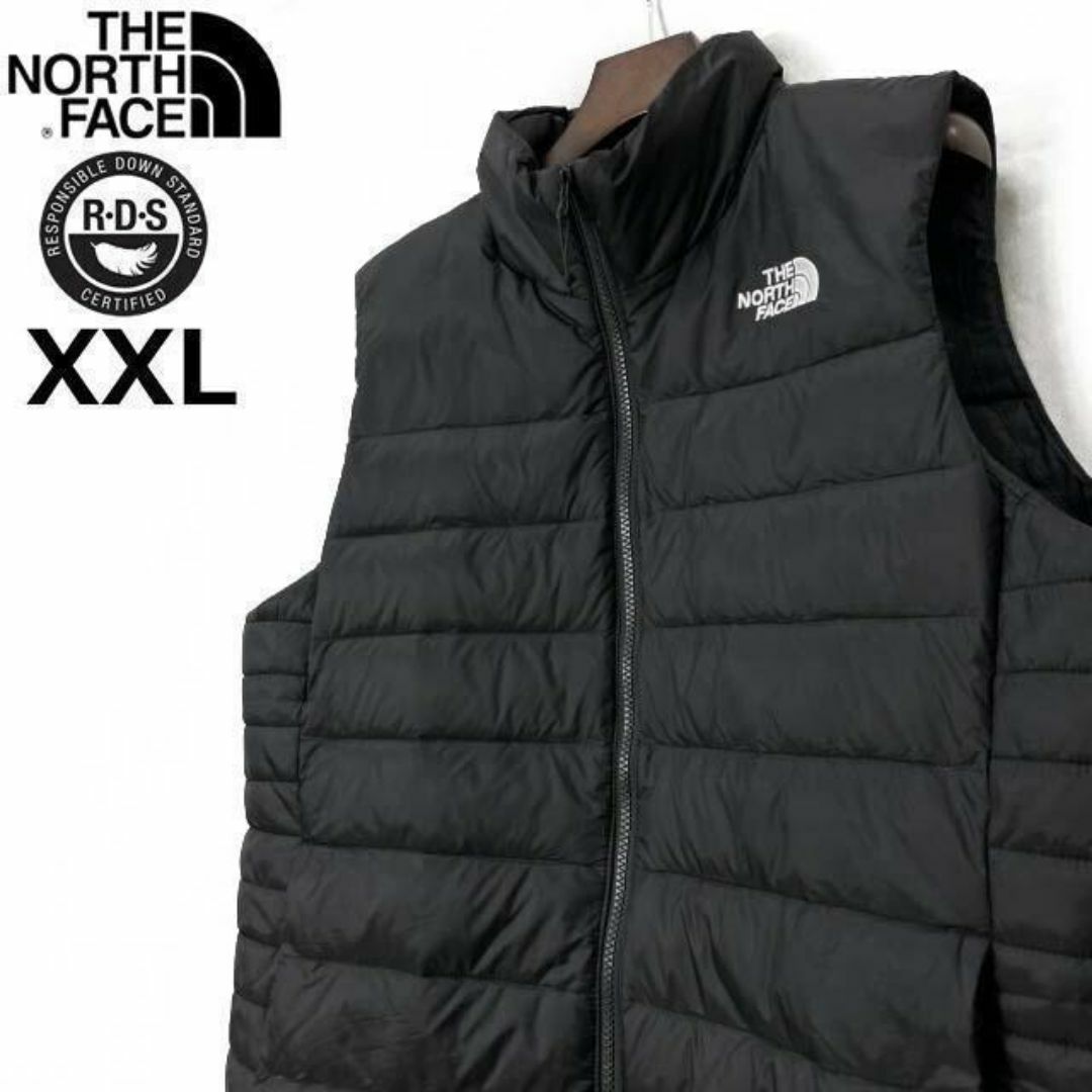 THE NORTH FACE - ノースフェイス ダウンベスト US限定 ロゴ刺繍 THE NORTH FACE - ノースフェイス ダウンベスト US限定 ロゴ刺繍