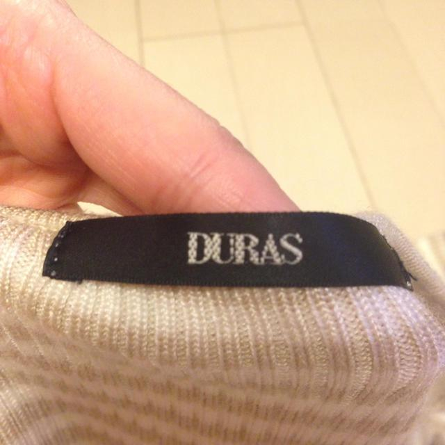 DURAS(デュラス)のDuras ボーダーニット レディースのトップス(ニット/セーター)の商品写真