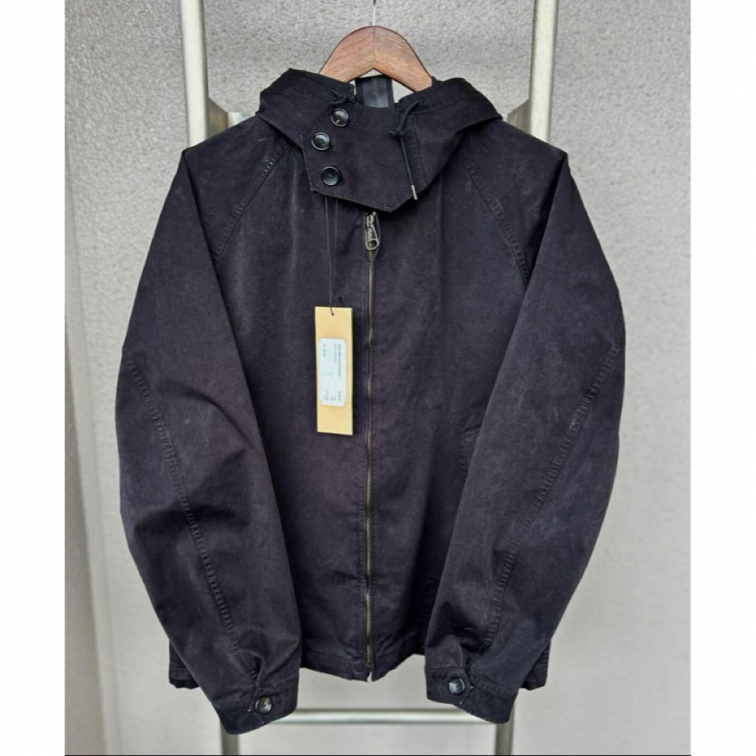美品】Ten C ANORAK PARKA Black ブラック 48 美品】Ten C ANORAK PARKA Black ブラック 48