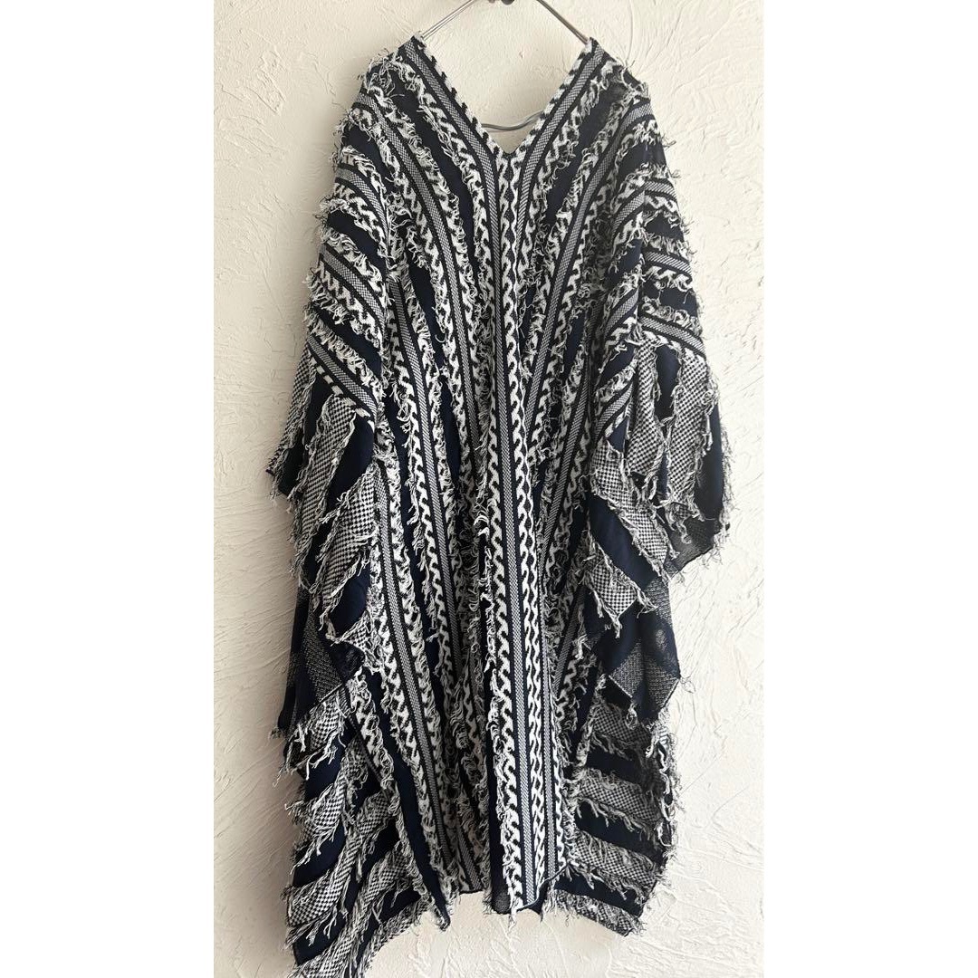 mame - 【美品】 マメクロゴウチ 15ss フリンジ ワンピース