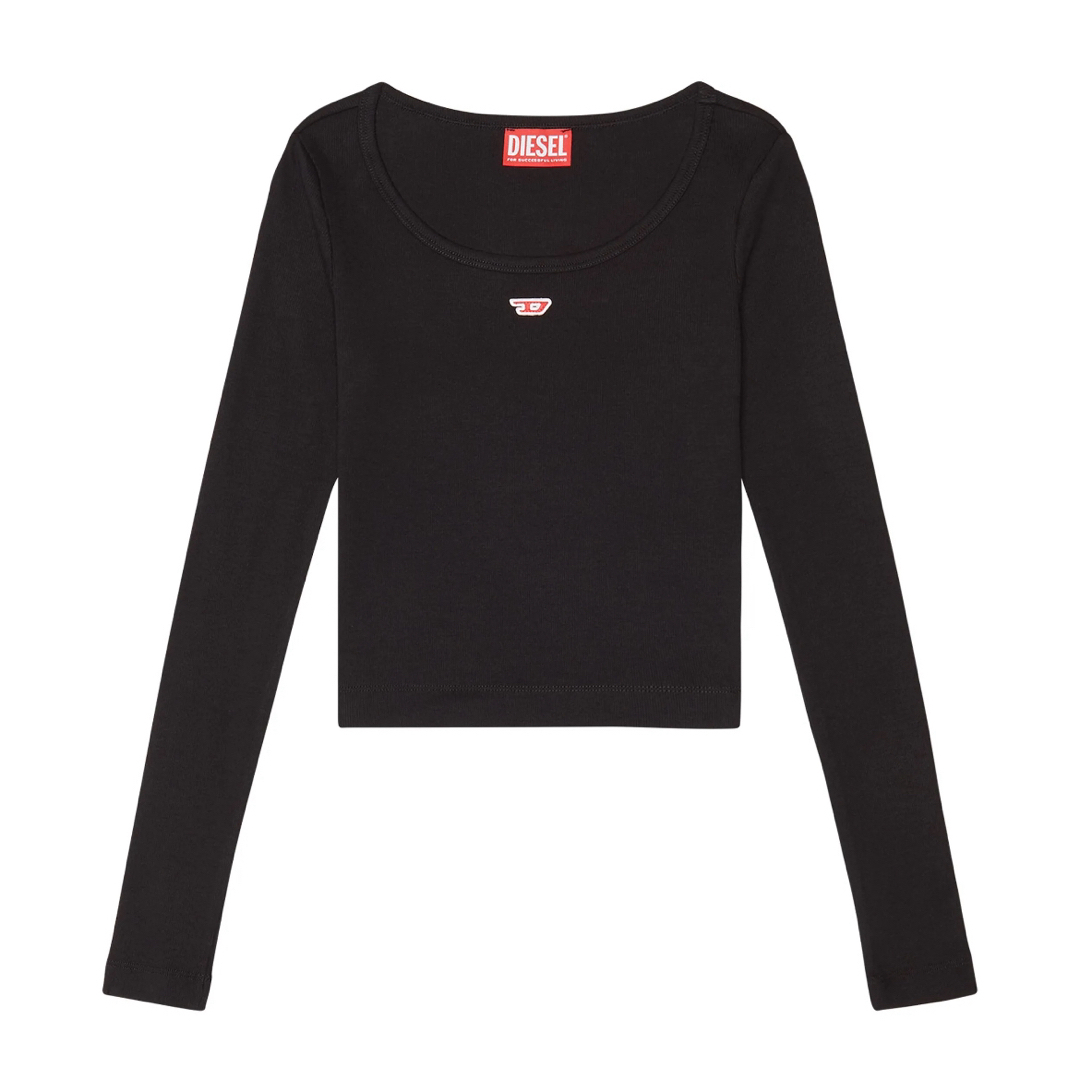 DIESEL - ディーゼル diesel トップス ブラックの通販 by aya DIESEL - ディーゼル diesel トップス ブラックの通販 by aya