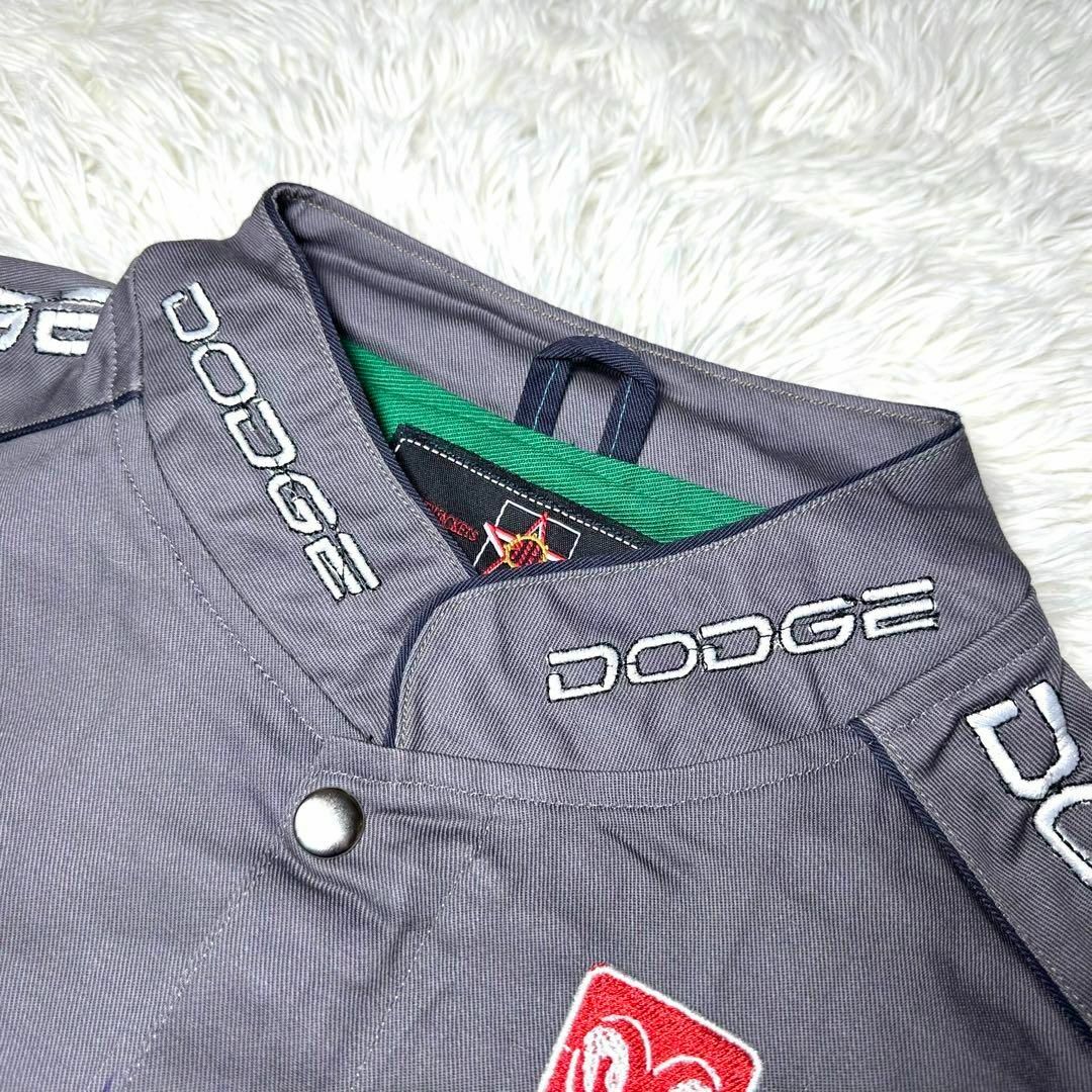 JH DESIGN レーシングジャケット DODGE グレー